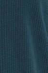 Zivame Cosy Rib Knit Poly Winterwear Sweatshirt - Dark Sea — thumbnail 6